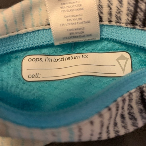 Lululemon Ivivva Leggings Girl Size 14 Gray Mesh - Picture 4 of 5